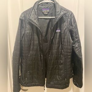 Women's size med. Black Patagonia Nano Puffer Jacket